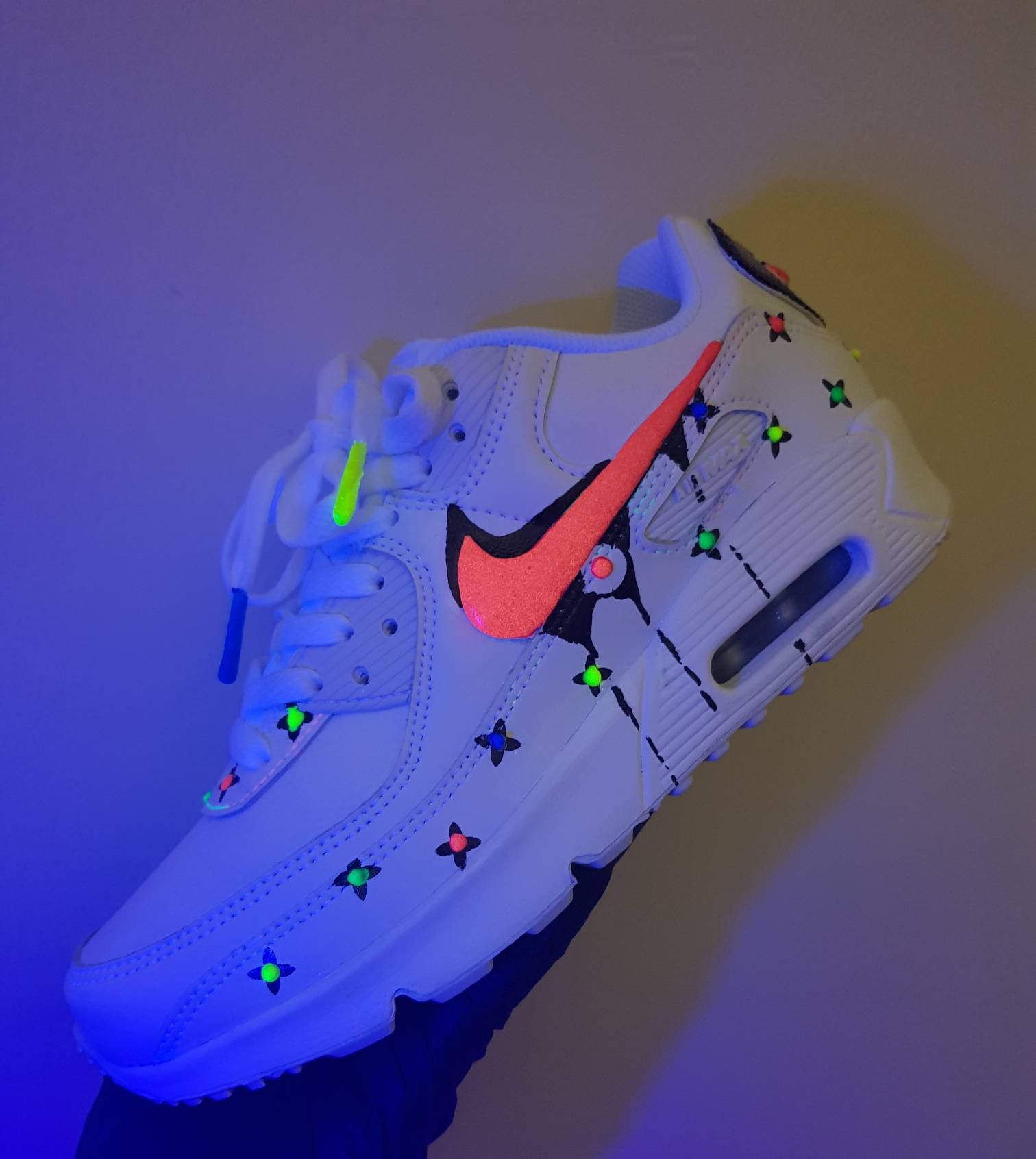 Aangepaste Nike Air Max 90 Drip Nike Air Max 90 - Etsy België