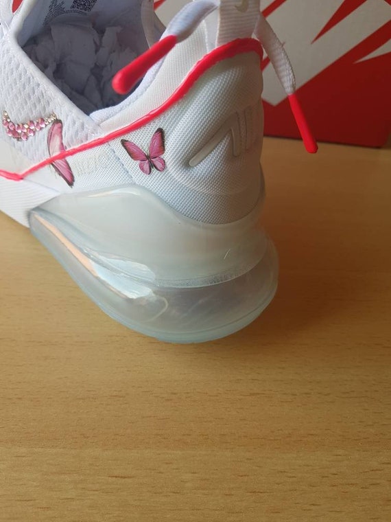 swarovski bling pink nike air max 270