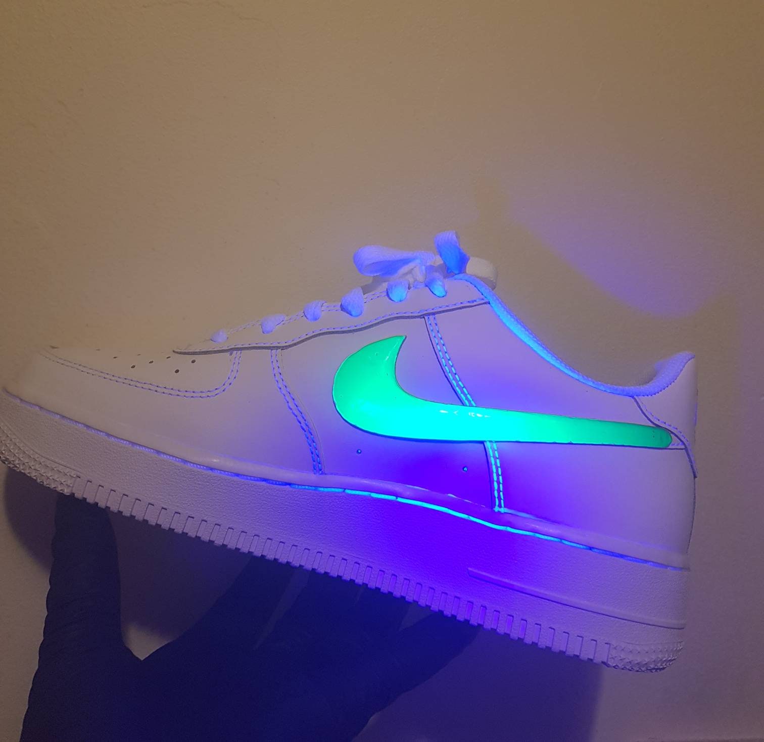 Reflective Flames Nike Air Force 