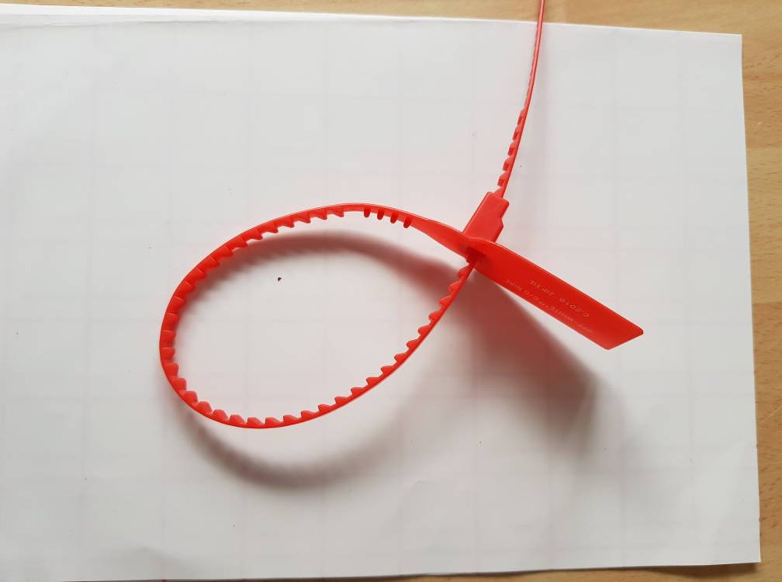 off white sail zip tie