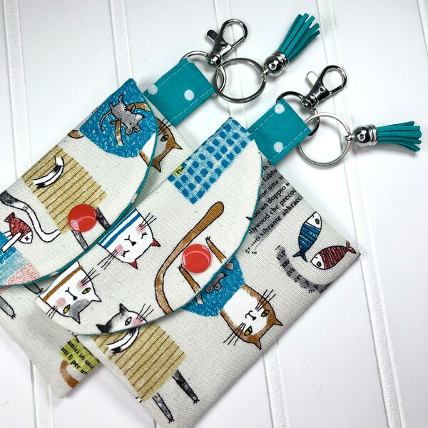 Key Fob Pouch Pocket Etsy