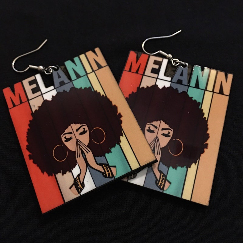 Afro Earrings - Etsy