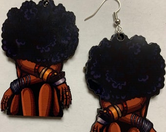 Beautiful, Colorful, Afro Centric earrings, Ethnic Jewelry