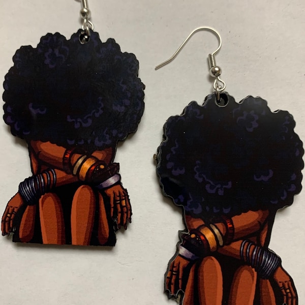 Beautiful, Colorful, Afro Centric earrings, Ethnic Jewelry