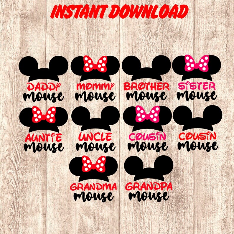 Free Free Mama Mouse Svg 894 SVG PNG EPS DXF File