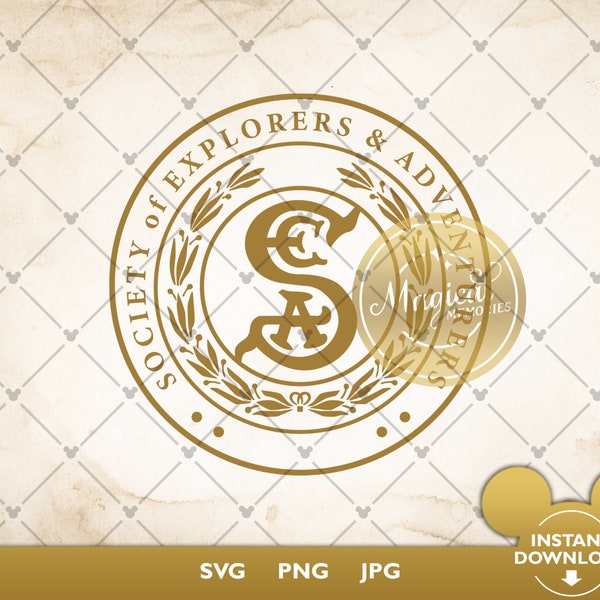 Society of Explorers and Adventurers SVG - S.E.A SVG
