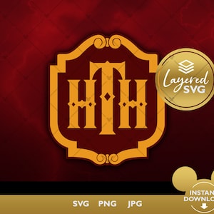 The Hollywood Tower Hotel logo SVG - Tower of terror ride