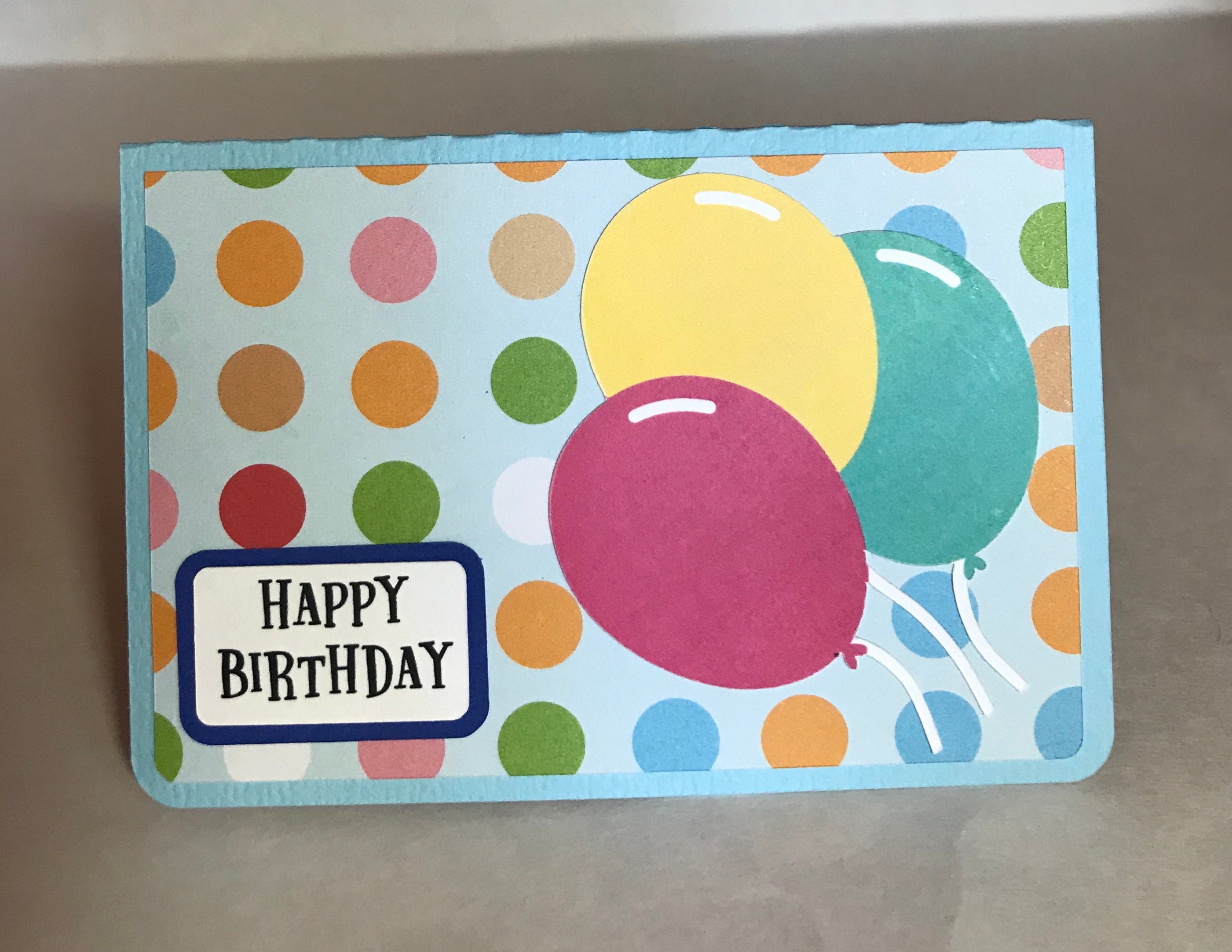 Hand Crafted Birthday Gift Card/Money Holder Etsy