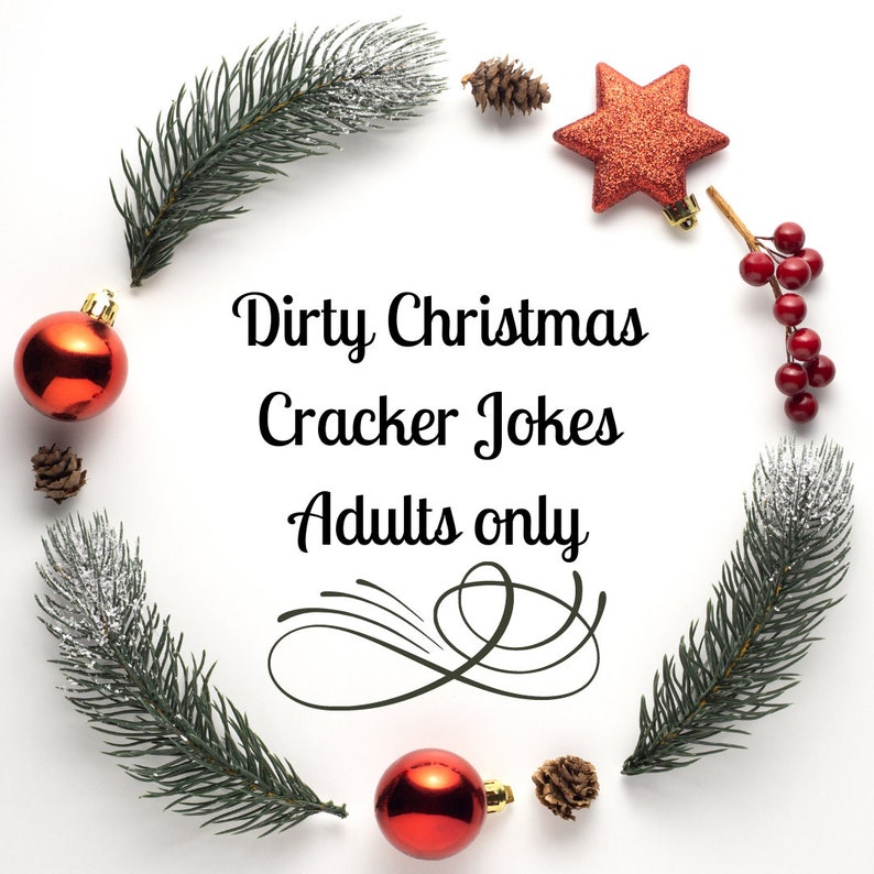 Naughty Dirty Christmas Cracker Jokes and Bucket List - Digital ...