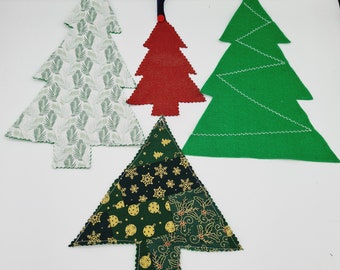 Christmas Tree bunting and decoration templates - PDF - DIGITAL DOWNLOAD