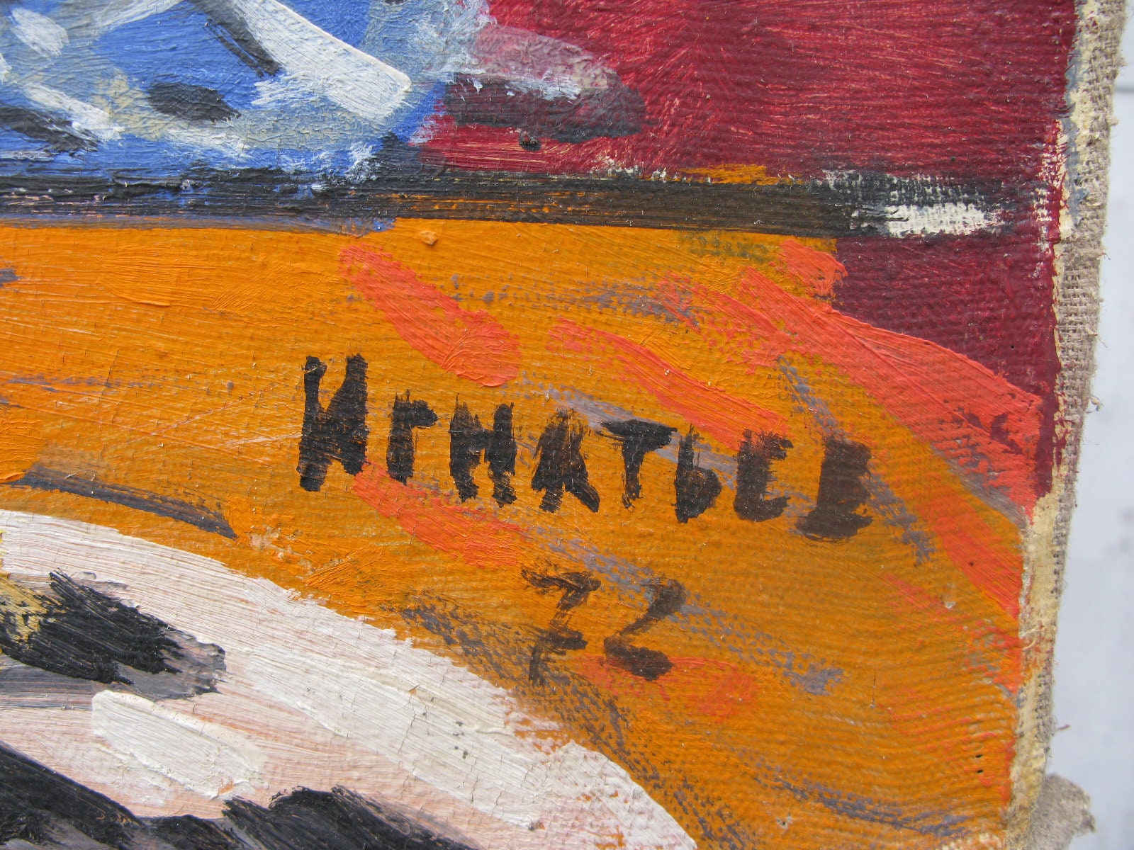 ヴィンテージオリジナル絵画、社会主義リアリズム、ジャンル、勝利