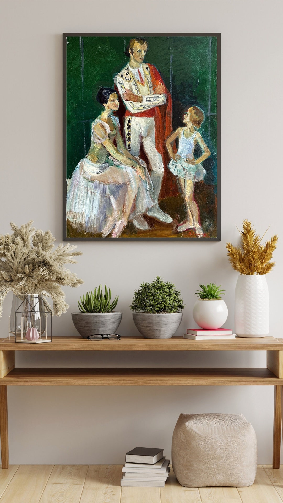 VINTAGE PAINTING, Oil Painting, Vintage Realism, Socialist Realism ...
