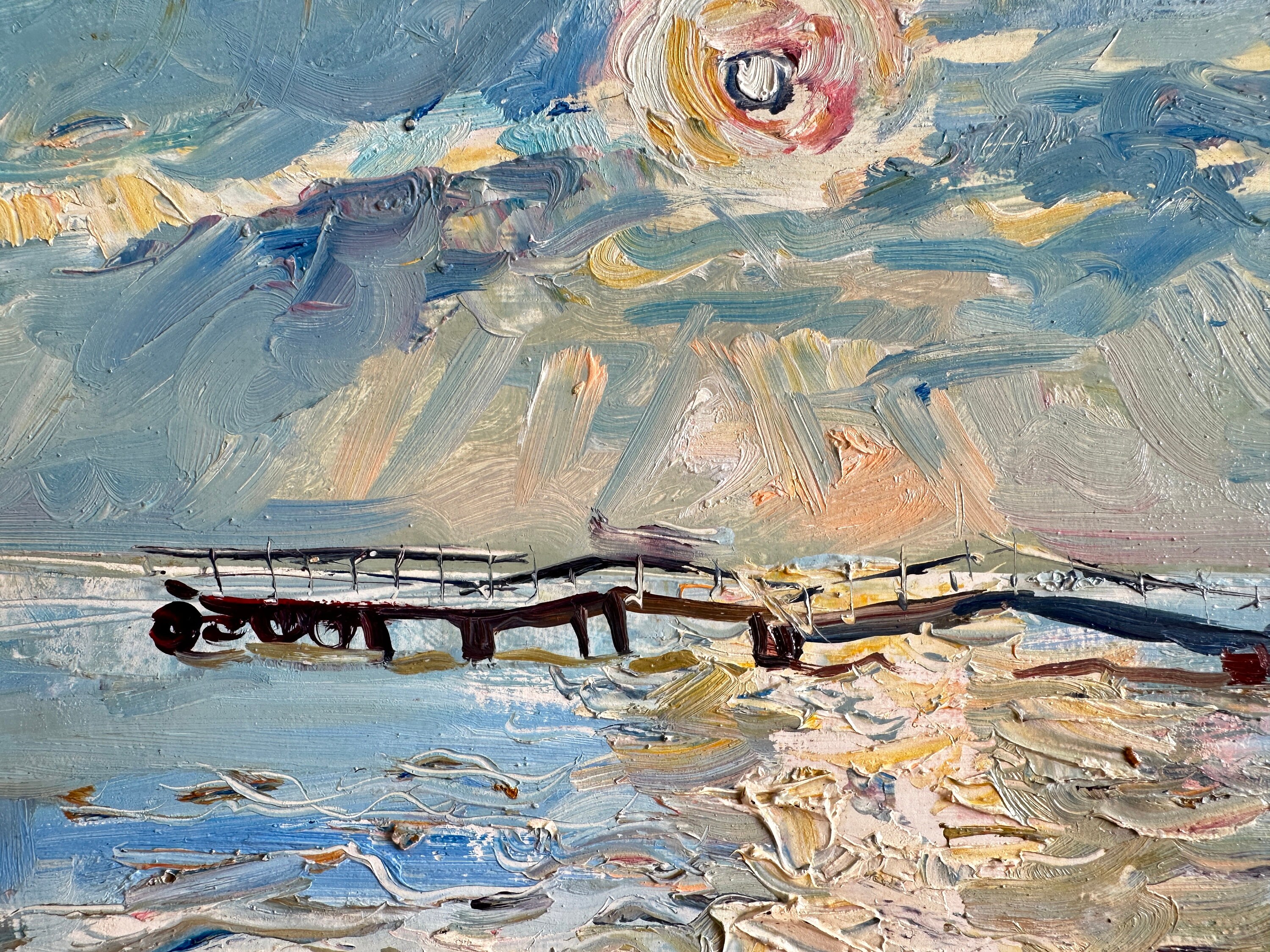 人気が高い Vintage PAINTING, ORIGINAL Realism, Painting Oil 絵画