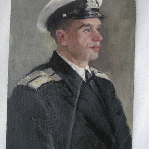 VINTAGE ORIGINAL PAINTING, shops 