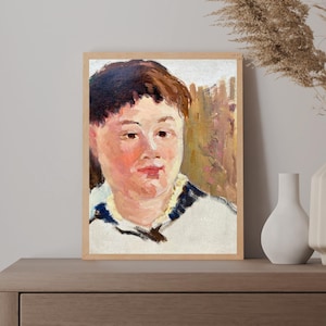 PINTURA VINTAGE, pintura al óleo, realismo vintage, realismo socialista, retrato, retrato de un hombre, artista N. Oleinik