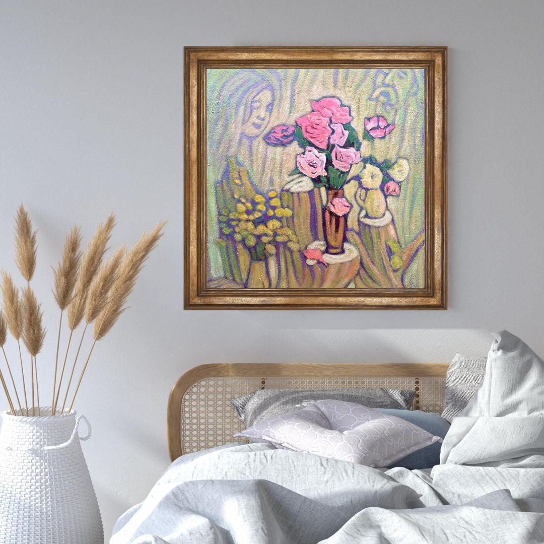 VINTAGE PAINTING, Oil Painting, Vintage Realism, Socialist Realism ...