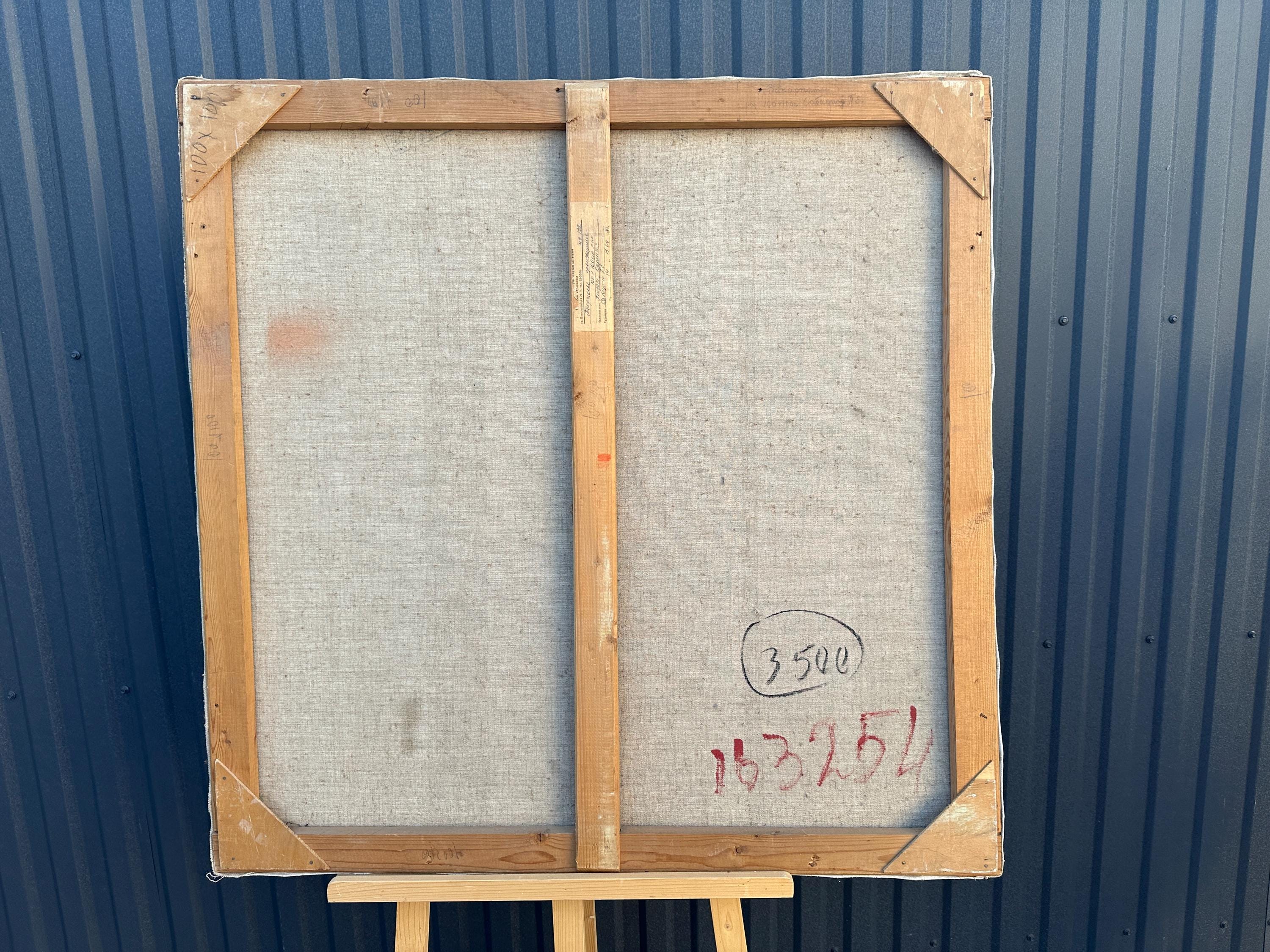 【M】 VINTAGE ORIGINAL PAINTING, Oil Painting, Impressionism