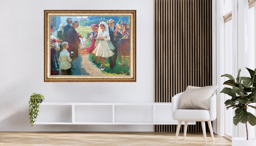 VINTAGE PAINTING, Oil Painting, Vintage Realism, Socialist Realism ...
