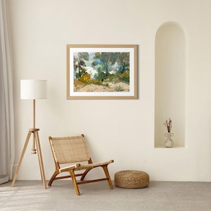 PINTURA VINTAGE, pintura a óleo, realismo vintage, realismo socialista, paisagem, impressionismo, dia de outono, artista V. Semenyuta