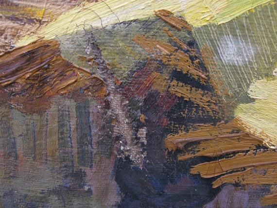 ヴィンテージオリジナル絵画、社会主義リアリズム、ジャンル、勝利