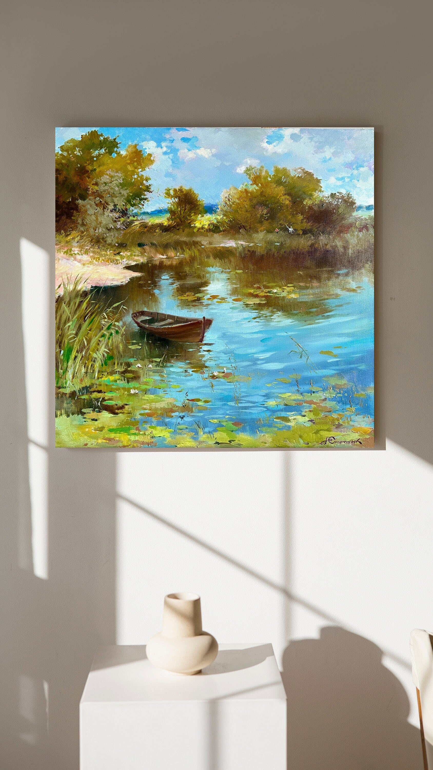 ORIGINAL PAINTING, Vintage Realism, Oil Painting, Impressionism