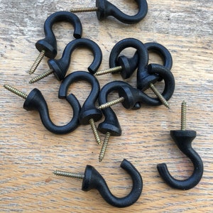 Cup Set of x15 Cup & Mug hooks made from iron Classic Vintage Style F