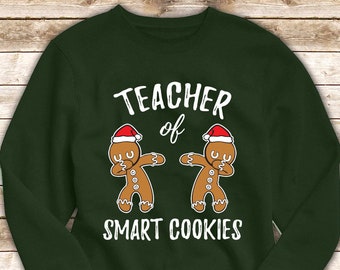 Funny Fa La 8 Christmas Math Teacher Santa Hat X-mas Holiday Sweatshirt