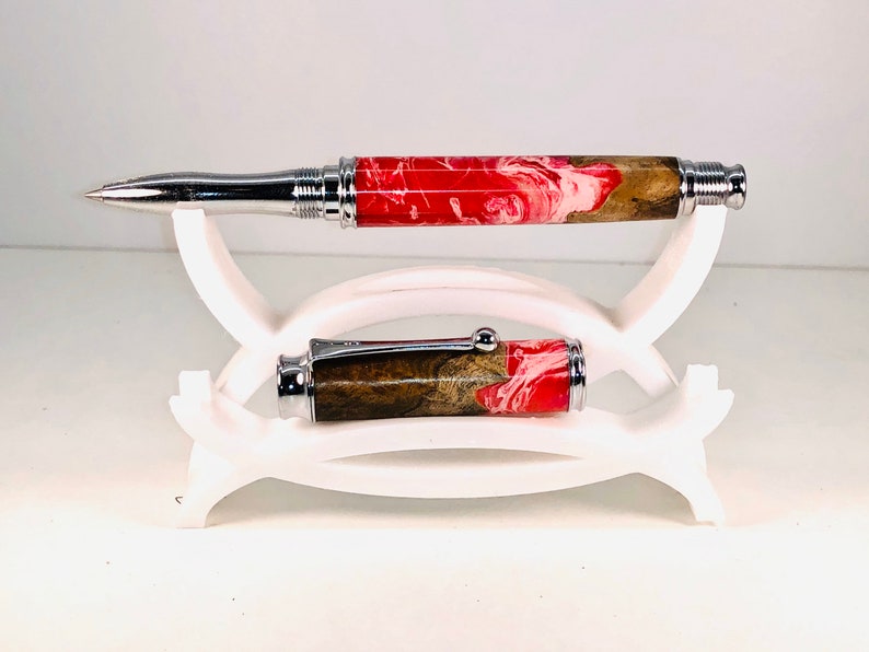 Double Samurai Pen Cradle