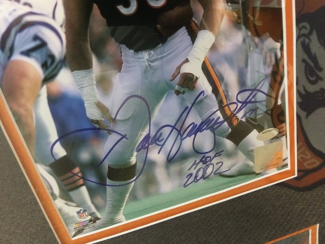 Chicago Bears Framed Mike Ditka Dan Hampton Steve McMichael Etsy