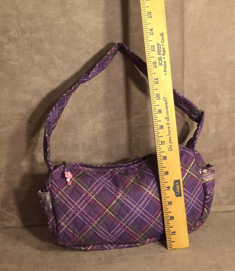 Quilted Shoulder Purse Handbag Shoulder Bag Handmade