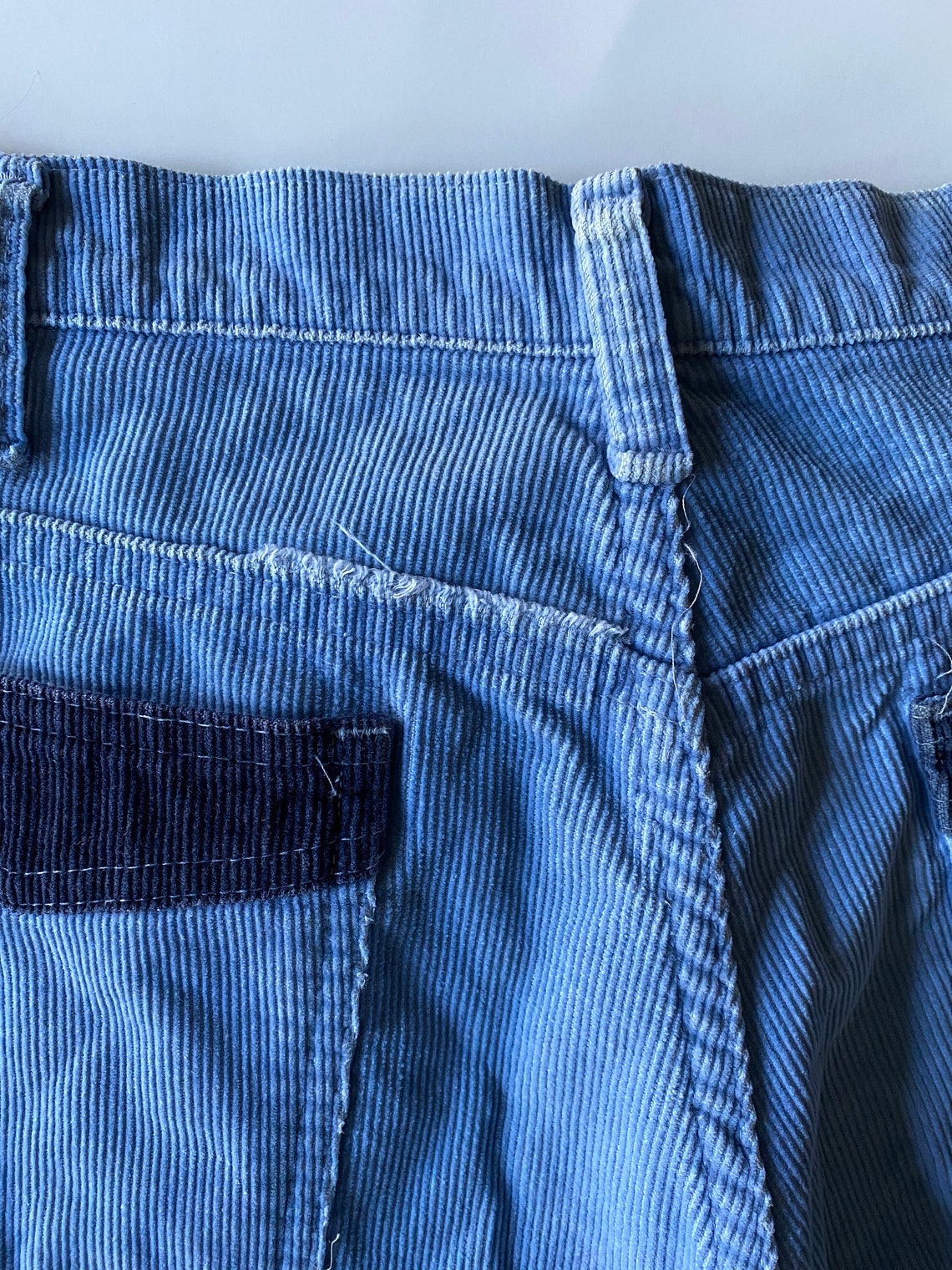 light blue corduroy pants
