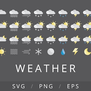 Minimal Weather Icons