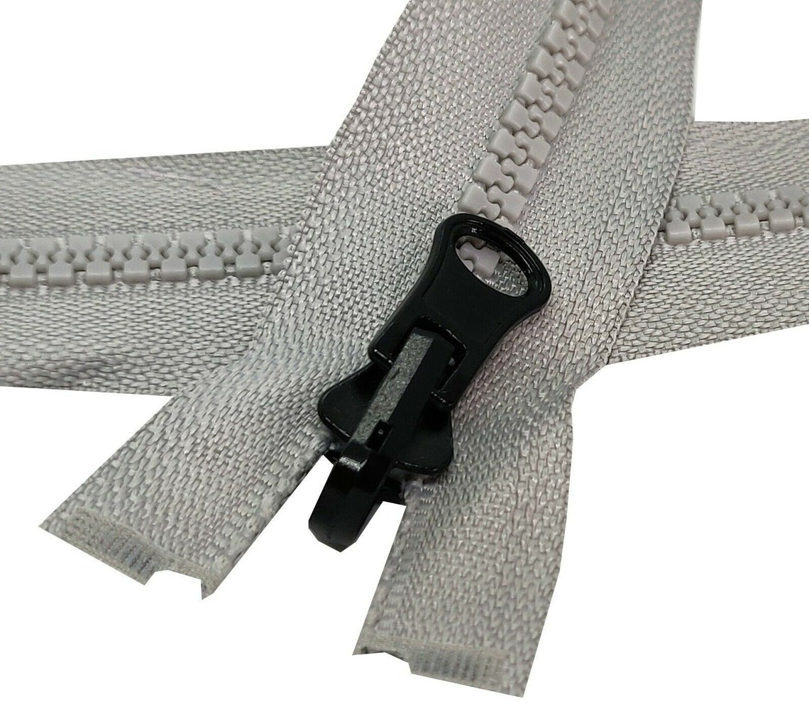 Reversible Chunky Zipper Size 5 Flip Over Puller Double Sided Etsy