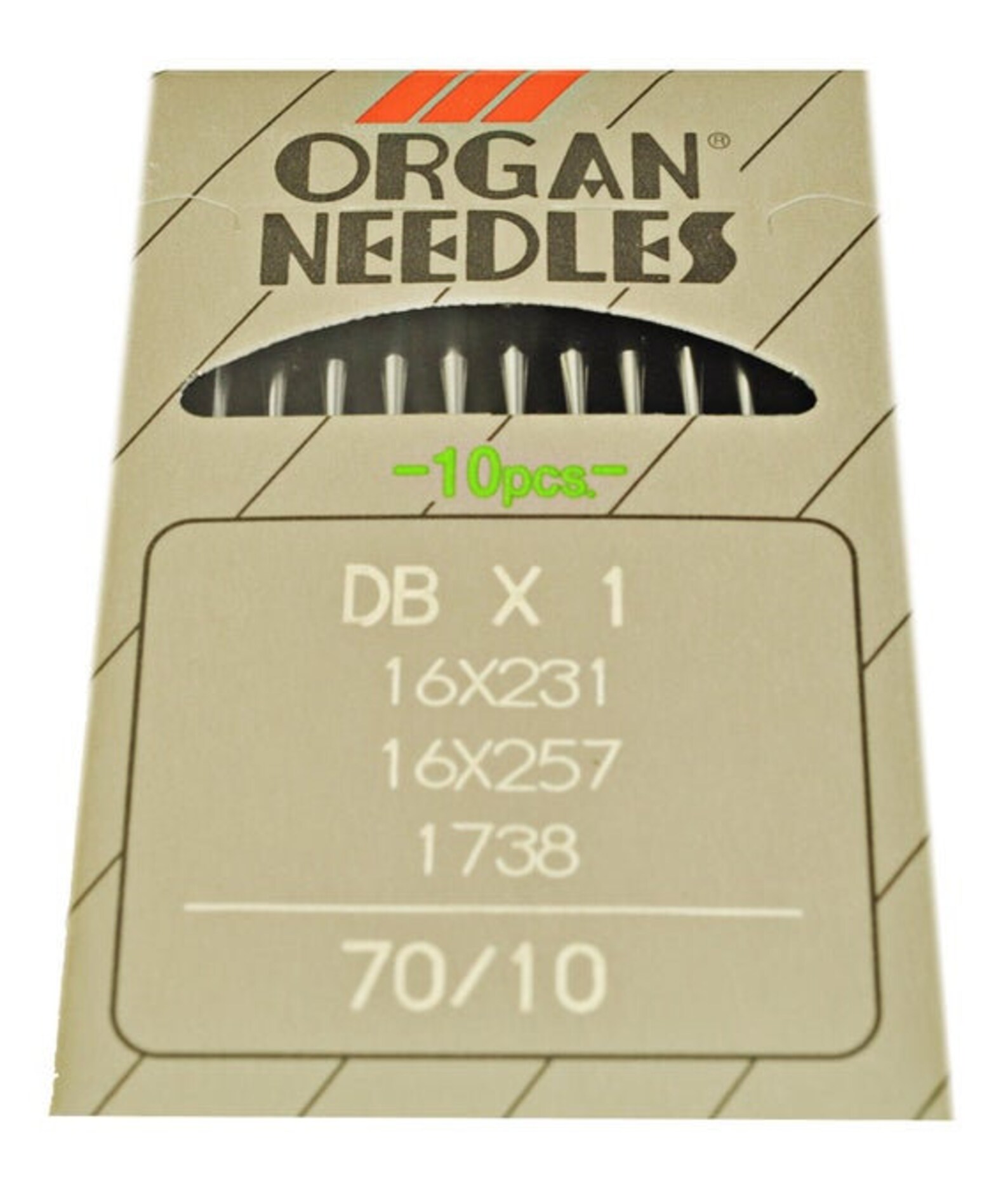 Set of 10 Organ Needles Industrial Sewing Machine DBX1 Juki 16X231 90/