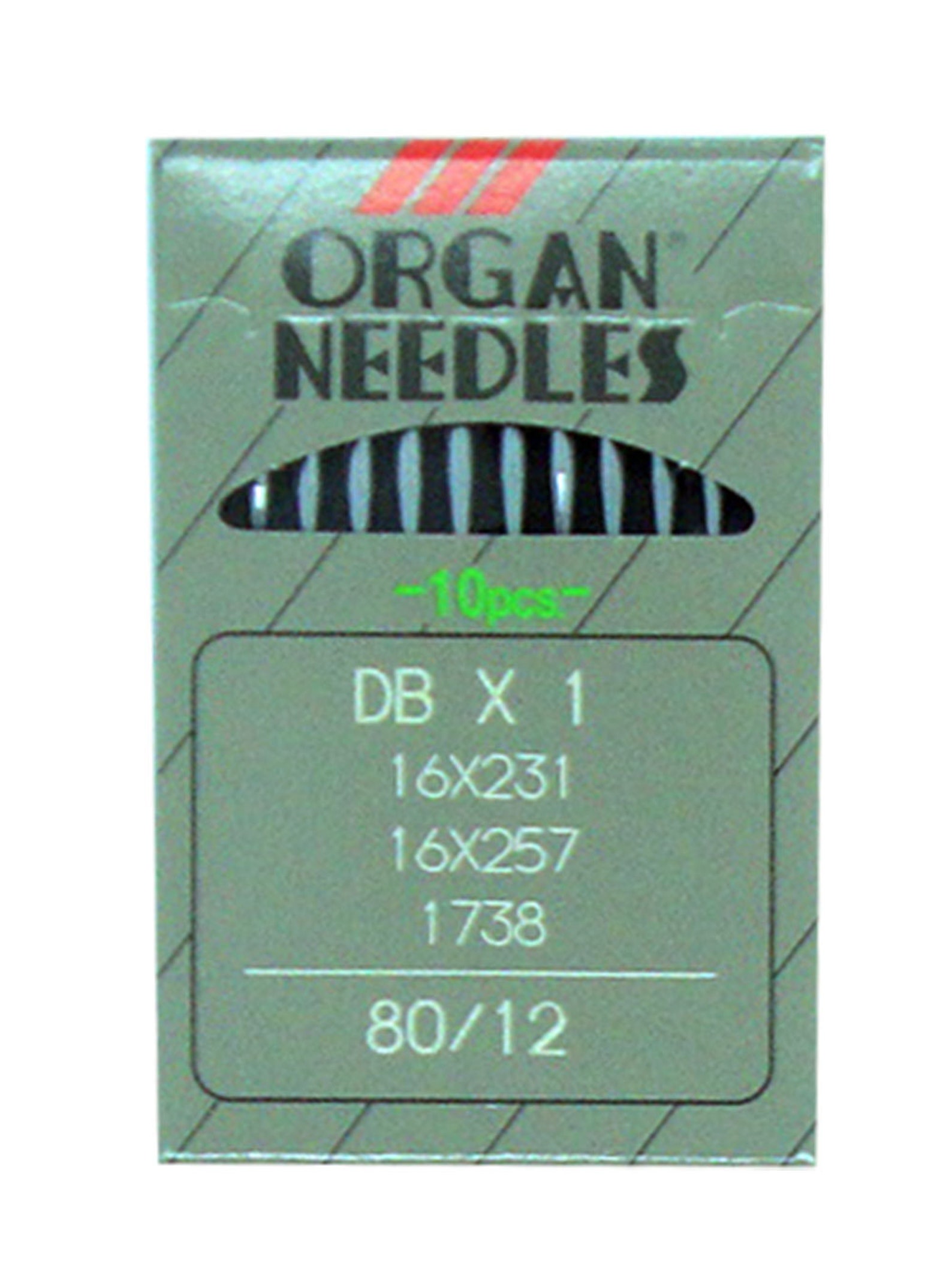 Set of 10 Organ Needles Industrial Sewing Machine DBX1 Juki 16X231 90/