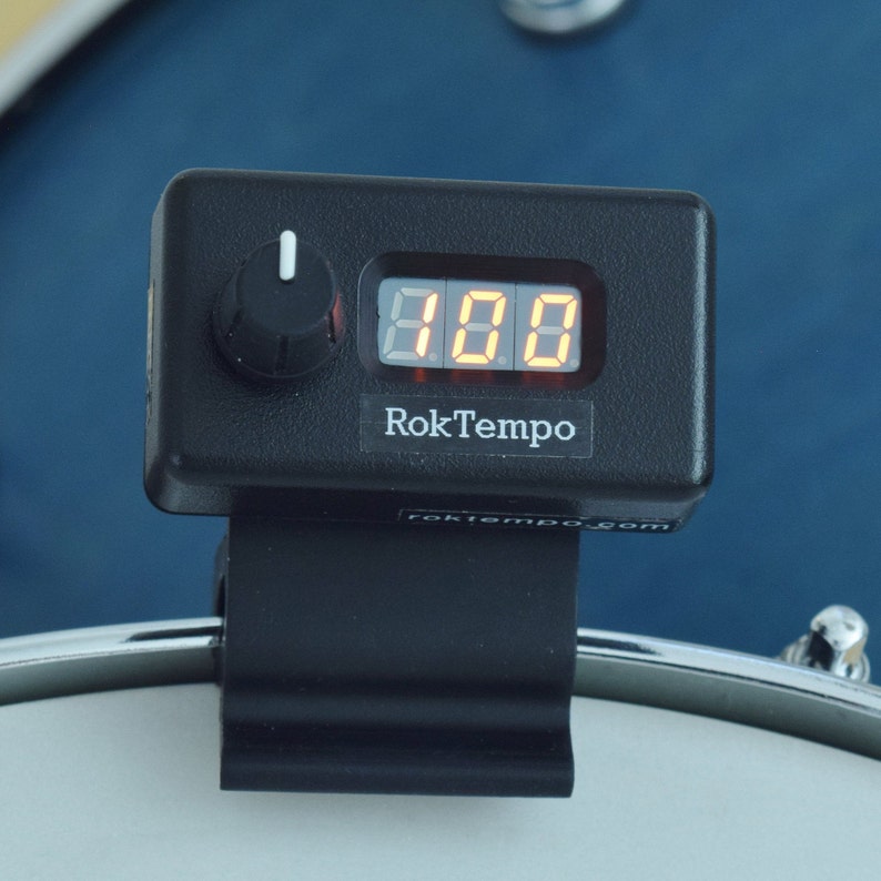 Roktempo Drummers Monitor Your Tempo as You Play Drum Tempo Monitor