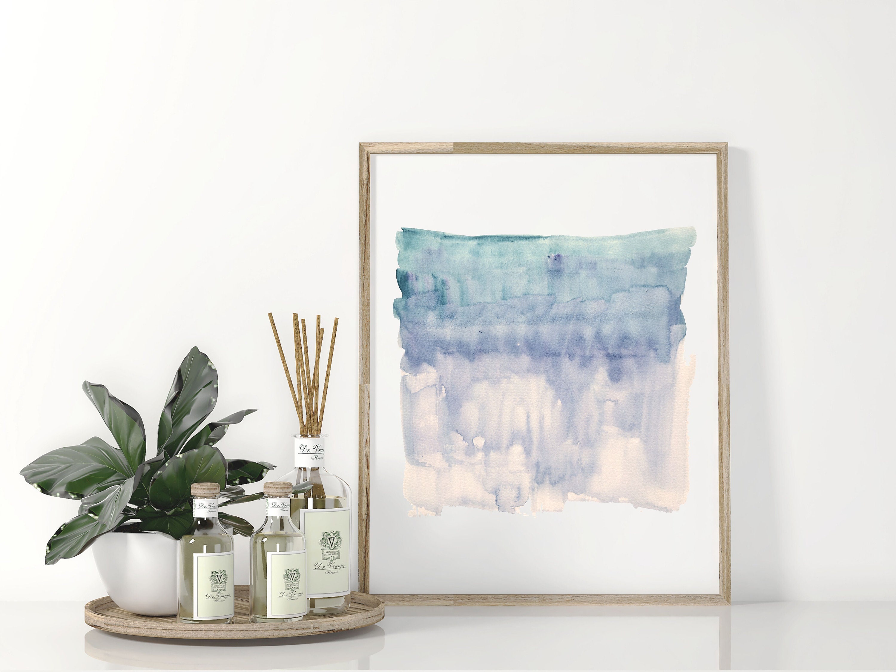 Pastel watercolor wall art DIGITAL DOWNLOAD instant Etsy