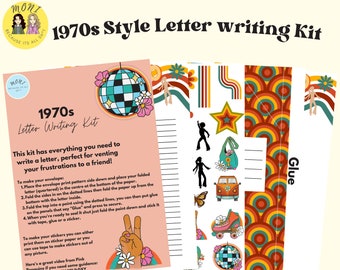 Letter Writing Kit (1970s Style)