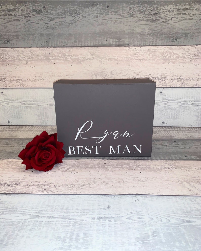 Personalised Best Man Gift Bag. Personalised Best Man Gift Etsy