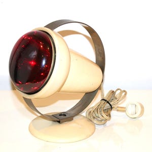 Vintage Lamp, PHILIPS Infraphil Charlotte Perriand, Retro Infrared Health Lamp Design for PHILIPS | Heat Lamp, Made in Holland, 1960s