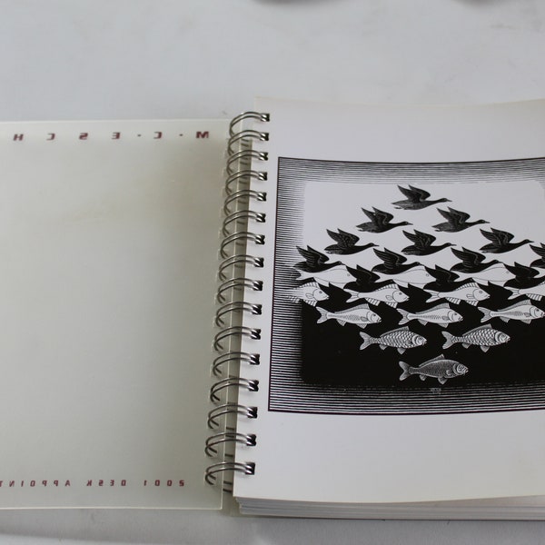 Mc Escher Calendar Etsy