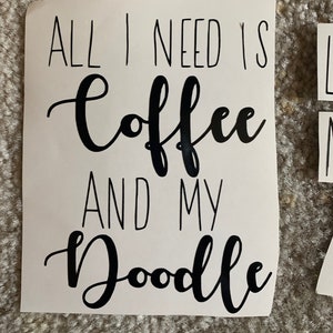 Coffe et mon Doodle