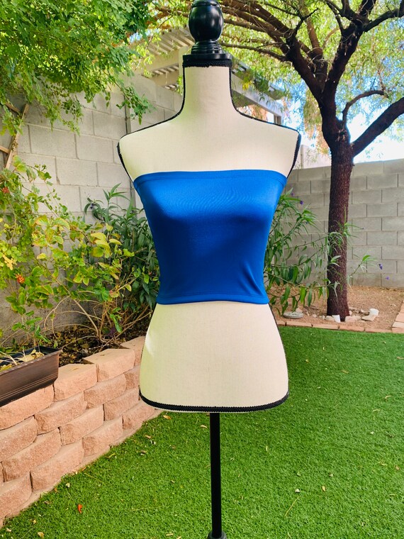 royal blue tube tops