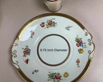 Platos de servir de porcelana fina inglesa vintage x 2