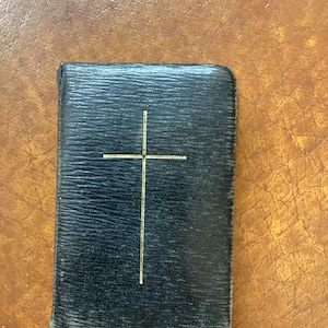 Antique Leather Bound Book of Common Prayer - 1912 Oxford Edition