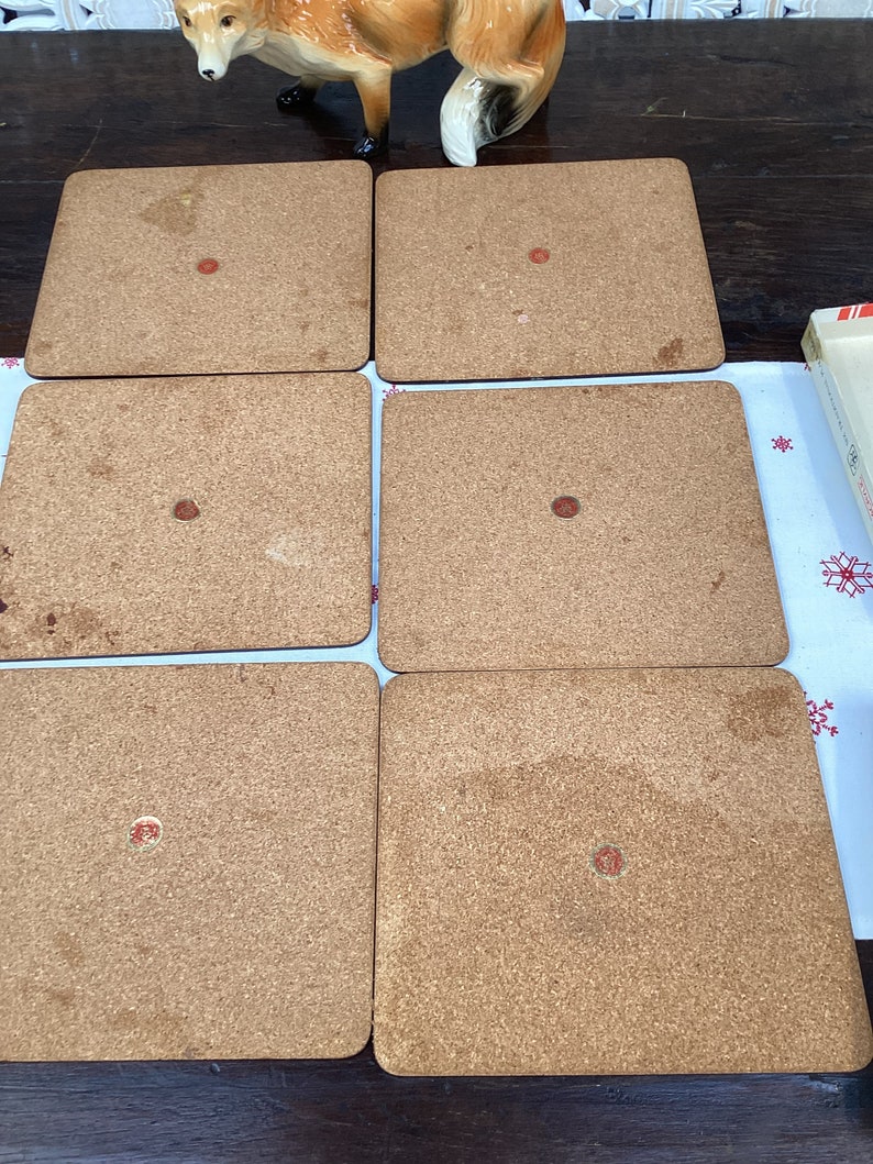 Set of Six Vintage Pimpernel Placemats Fox Hunting Scenes Etsy Australia