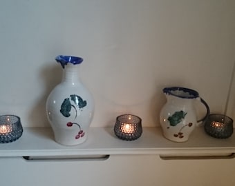 Pot à lait vintage en éponge, poterie irlandaise, fait main en Irlande