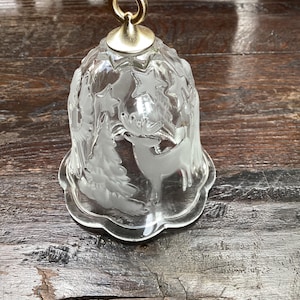 Vintage Walther Glass Decorative Glass Christmas Bells