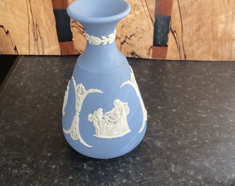 Vintage Wedgwood Jasperware Stem Vase