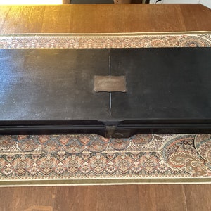 Antique Storage Box for Lawyers Gown Judges Gown Storage Box Garment Storage Box